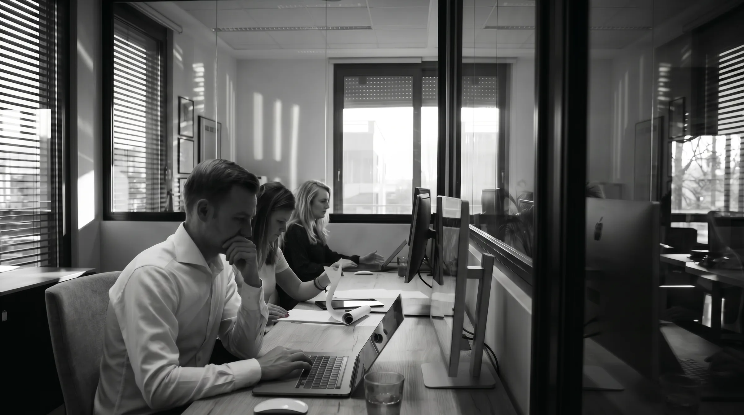 Condactis team at work in the Poznań office